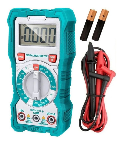 Imagen 2 de 7 de Tester Multimetro Digital Total Kit Industrial Herramientas