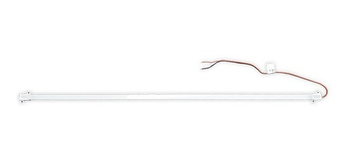 Lampara Led Barra Rígida Sobrepuesta 80cm 7w Ip22 Estructura Blanco Neutro 4000k Demasled