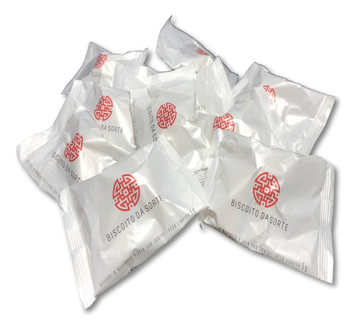 50x Biscoito Da Sorte Chines Para Restaurante Oriental