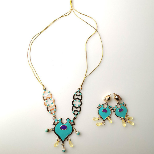 L Conjunto De Joyas Con Colgante De Jazmín Para Mujer