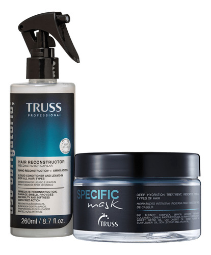 Kit TRUSS Reconstrutor Uso Obrigatorio + Specific Mask