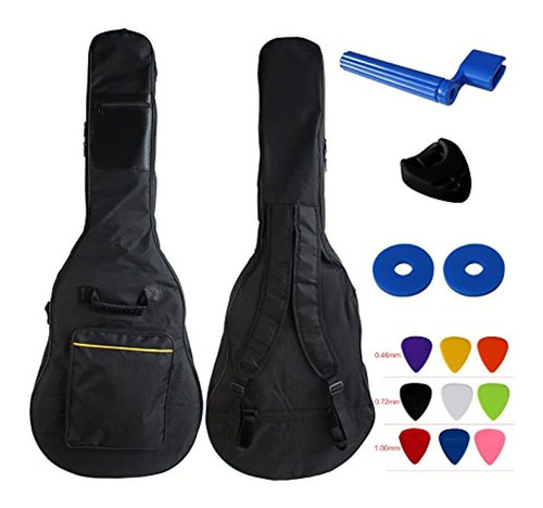 Funda Para Guitarra Acústica, Con Correa Para El Hombro