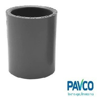 Union Pavco Pvc 1/2 Pulgada Para Soldar Pegar Cupla Anillo 