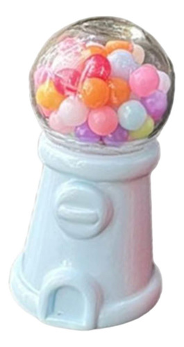 Minimáquina De Dulces En Miniatura Para Hacer Tú Azul