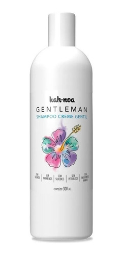Imagem 1 de 3 de Shampoo Creme Gentil Gentleman 300ml - Kah Noa