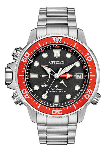 Reloj Citizen Eco-drive Caballero Gris Pad Bn2039-59e - S022