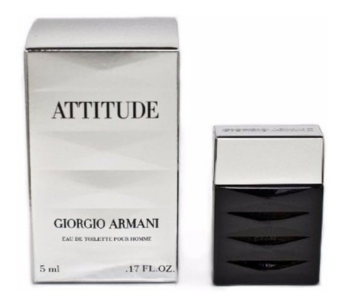Perfume Attitude Giorgio Armani For Men 5ml Edt - Raro