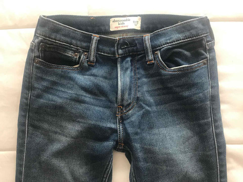 Jean Importado Abercrombie Super Skinny Infantil Talle 11/12