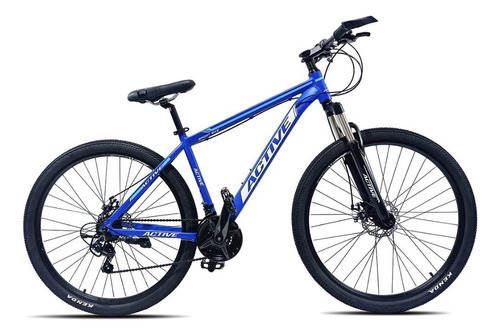 Bicicleta Active Training Act-29-4alum Rodado 29 24 Cambios Color Azul Tamaño Del Cuadro M