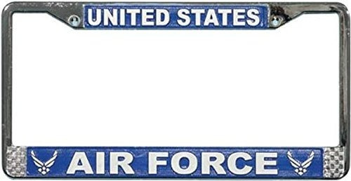 Marco - Armazón Para Placa Con El Texto  Us Air Force , Meta