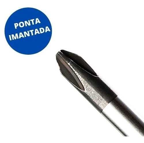 Imagem 4 de 4 de Chave Philips Com Ponta Imantada 3/16x1,5 Western 39-6 Lm5