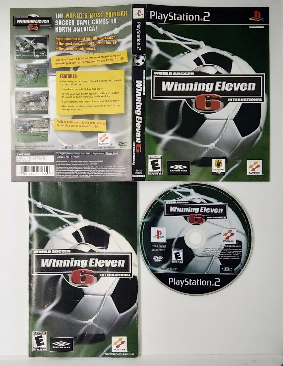 winning eleven 6 ps2 winning eleven 6 ps2