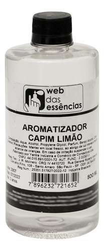 Aromatizador Pronto (refil) 500ml - Capim Limão