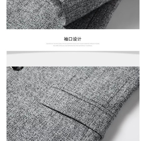 Blazer Slim Fit Para Hombre De Negocios Sénior