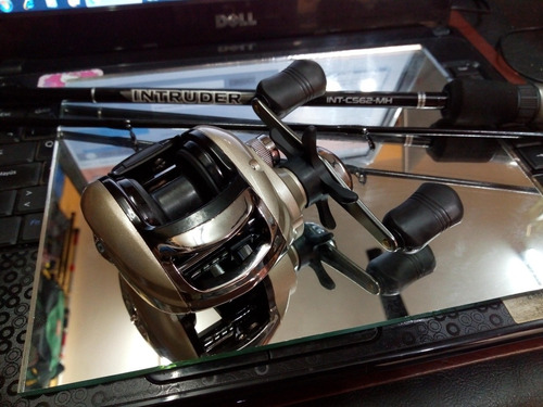 Reel + Caña De Bait Combo Marinesports Oferta