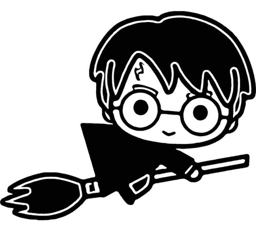 Harry Potter Sticker Autoadhesivo Vinilo Auto