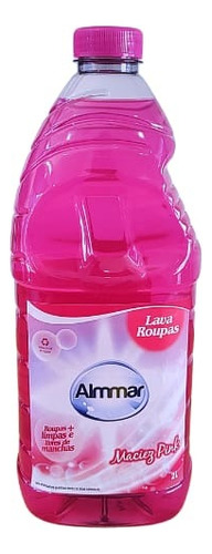 Roupa Limpa E Cheirosa 2l Sabão 2l Amaciante Maciez Pink