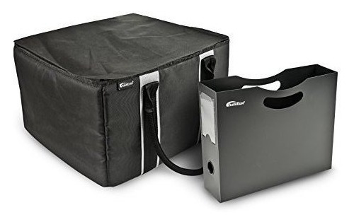 Autoexec Ae Bolsa Negra Para Carpetas Bolso De Mano De 10 Pu