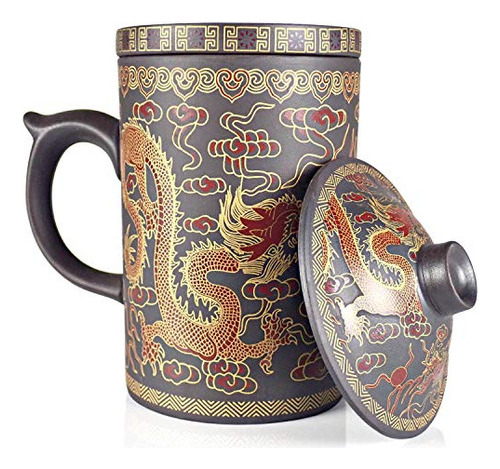 Taza De Té Chino 25dol Con Infusor Y Tapa, 10 Oz | China [u]