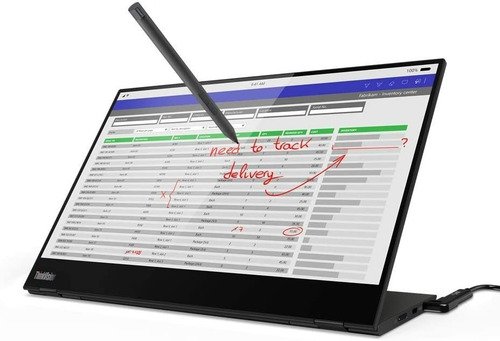 Imagen 2 de 10 de Lenovo M14t Monitor Portatil Fhd Ips Tactil 10 Puntos 14''