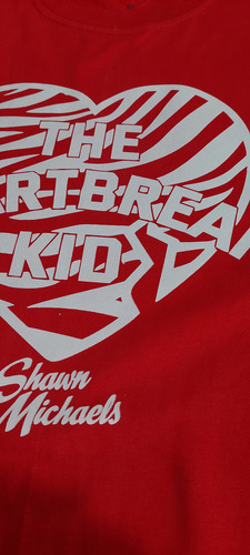 Playera De Mujer De Hbk Shawn Michaels Lucha Libre