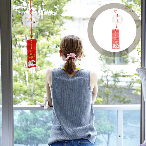 Carillón De Viento De Vidrio De Estilo Japonés Para Decoraci