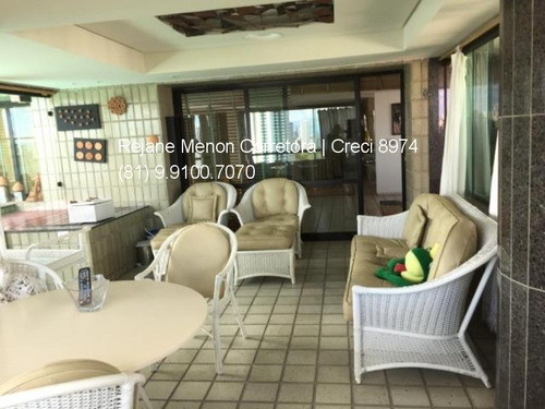 Imagem 11 de 28 de Vendo Apto No Ed. Vale Do Capibaribe, 430m², 04 Suítes, 03 Vagas, Lazer - Rm0005 - 3569214