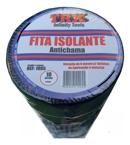 Fitas Isolante Antichama 19mm X 10mts ( Caixa C/ 360 Unid)