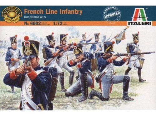 French Line Infantry 1811 By Italeri # 6002 1/72