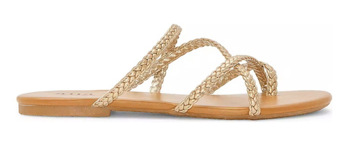 Sandalias Marca A.n.a A New Approach Marca Strappy Gold