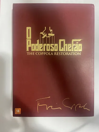 Box Trilogia O Poderoso Chefão - 3 Dvds - Original Usado