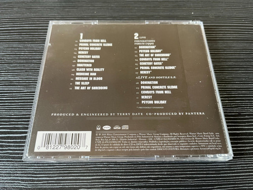 Cd Pantera - Cowboys From Hell Deluxe Edition Duplo Edição Limitada