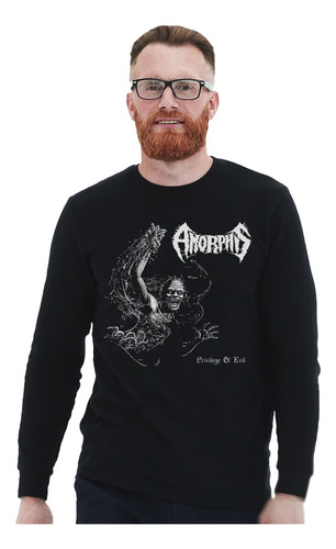 Polera Ml Amorphis Privilege Of Evil Metal Abominatron