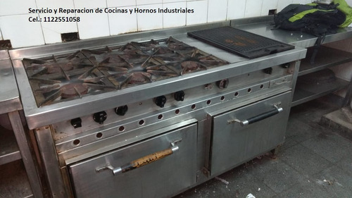 Imagen 4 de 8 de Service Freidoras Hornos Cocina Industrial Campanas