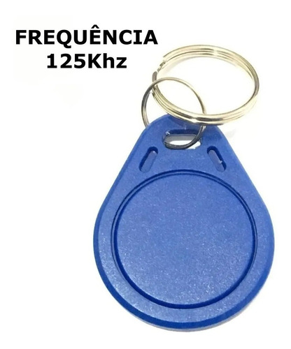 Imagem 2 de 3 de Kit 10 Chaveiro Prox Rfid Tag Automatiza 125k Primebras