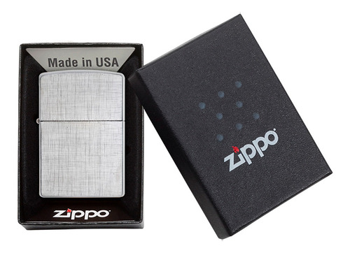 Imagen 6 de 10 de Encendedor Zippo Lighter Classic Linen Weave