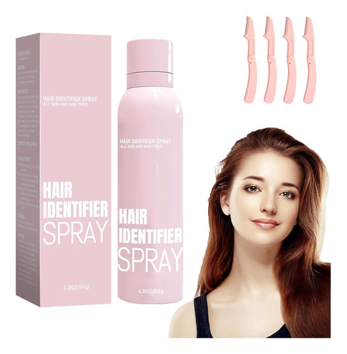 Hair Identifier Spray For Face Shavingface Hair Identifier
