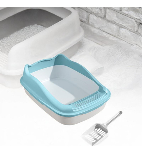 Bandeja De Arena Para Gatos De Interior, Inodoro Para