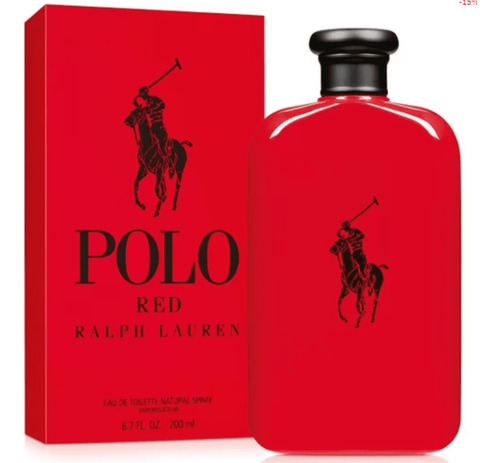 Polo Red Masculino Eau De Toilette 200ml 