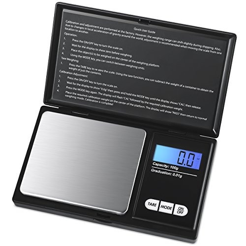 Amir Digital Mini Scale, 100g 0.01g / 0.001oz Escala De Joye