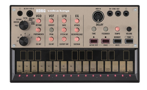 Sintetizador Analógico Loop Sinthesizer Korg Volca Keys