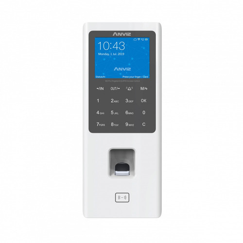 Imagen 1 de 2 de Control De Acceso Y Asistencia Biometrico Anviz Pantalla /vc