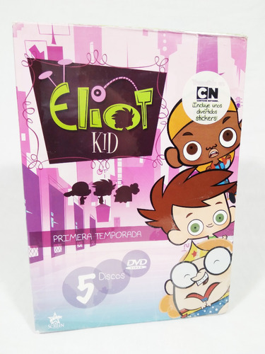 Eliot Kid Primera Temporada 1 Completa 52 Episodios Dvd