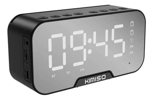 Despertador Parlante Kimiso Bluetooth - Varios Colores