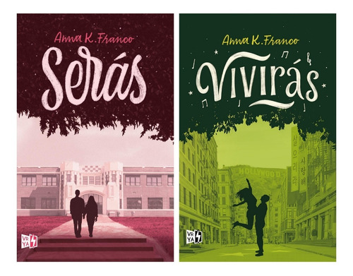 Seras + Viviras - Anna K Franco - V&r - 2 Libros