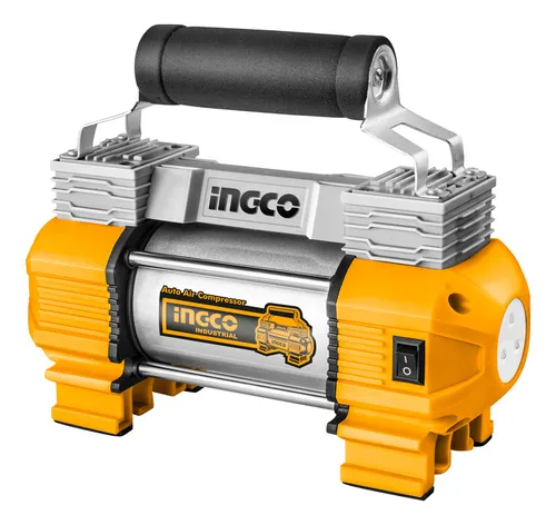 Compresor Auto 12 Volt 18amp Ingco Aac2508 120PSI