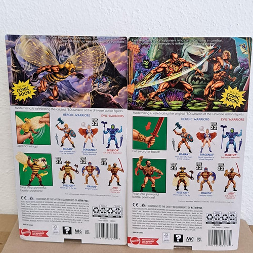 Masters Of The Universe: Origins Wave 7 Set Of 4 Figures (Usado)