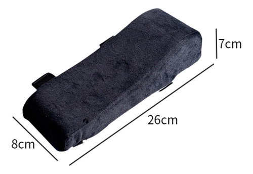 2 Almohadilla Para Reposabrazos, Soporte Para Codo, Negro