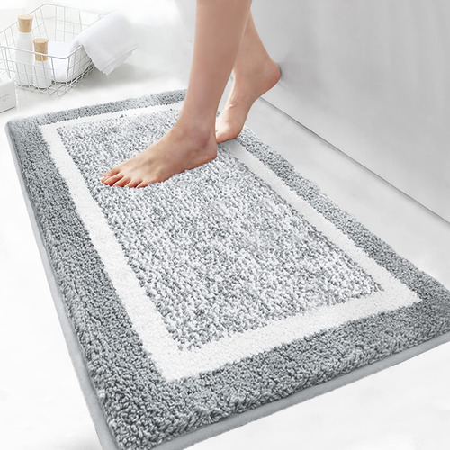 Cozy Island Alfombra Baño Ultra Suave Absorbente Agua Lavar