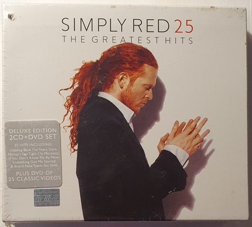 Cd Simply Red - 25th The Greatest Hits - 2cds Y Dvd